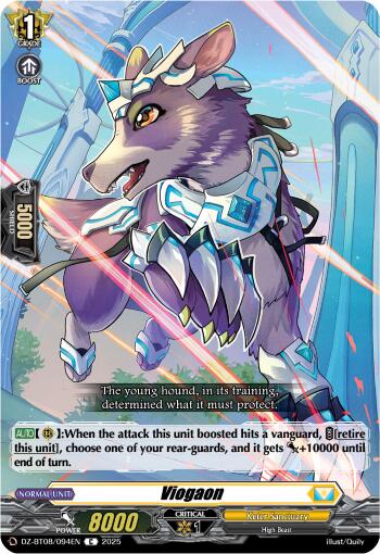 Image of Viogaon (DZ-BT08/094EN) [Knights 0f Rebirth]