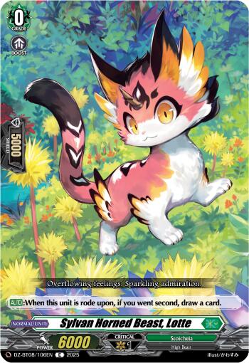 Image of Sylvan Horned Beast, Lotte (DZ-BT08/106EN) [Knights 0f Rebirth]