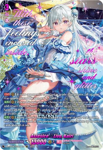 Image of AstesiceLive, Kairi (DZ-BT08/SEC07EN) [Knights 0f Rebirth]