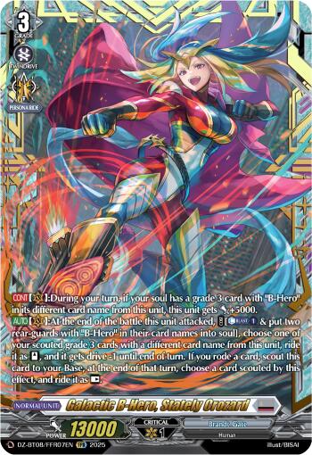 Image of Galatic B-Hero, Stately Crozard (DZ-BT08/FFR07EN) [Knights 0f Rebirth]
