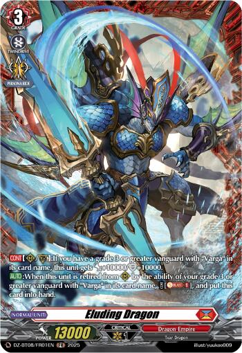 Image of Eluding Dragon (DZ-BT08/FR01EN) [Knights 0f Rebirth]