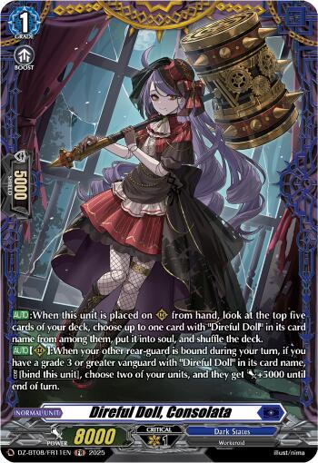 Image of Direful Doll, Consolata (DZ-BT08/FR11EN) [Knights 0f Rebirth]