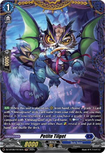 Image of Petite Tilget (DZ-BT08/FR15EN) [Knights 0f Rebirth]