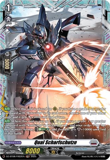 Image of Qual Scharfschutze (DZ-BT08/FR22EN) [Knights 0f Rebirth]
