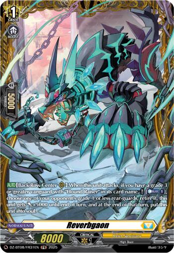 Image of Reverbgaon (DZ-BT08/FR31EN) [Knights 0f Rebirth]