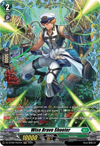 Image of Wise Brave Shooter (DZ-BT08/FR34EN) [Knights 0f Rebirth]