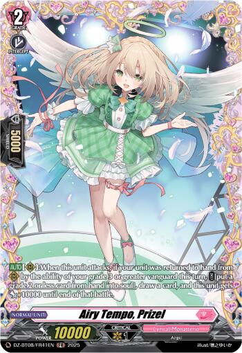 Image of Airy Tempo, Prizel (DZ-BT08/FR41EN) [Knights 0f Rebirth]