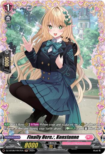 Image of It's Finally Here~, Konstunne (DZ-BT08/FR47EN) [Knights 0f Rebirth]