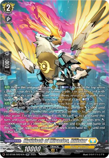 Image of Mythisch of Miracles, Rifistor (DZ-BT08/SR24EN) [Knights 0f Rebirth]