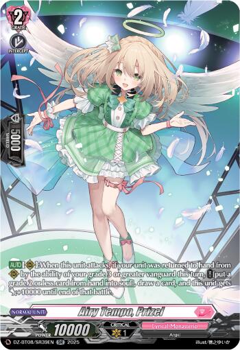 Image of Airy Tempo, Prizel (DZ-BT08/SR39EN) [Knights 0f Rebirth]