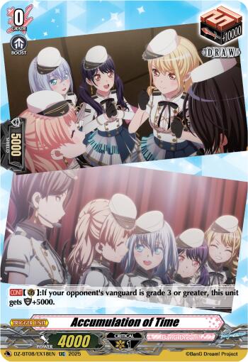 Image of Accumulation of Time (DZ-BT08/EX18EN) [Knights 0f Rebirth]