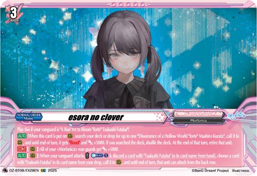 Image of esora no clover (DZ-BT08/EX28EN) [Knights 0f Rebirth]