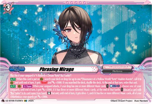 Image of Phrasing Mirage (DZ-BT08/EX29EN) [Knights 0f Rebirth]