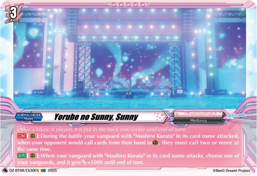 Image of Yorube no Sunny, Sunny (DZ-BT08/EX30EN) [Knights 0f Rebirth]