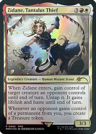 Image of Zidane, Tantalus Thief [Wizards Play Network 2025]