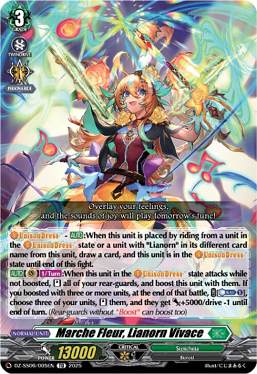 Image of Marche Fleur, Lianorn Vivace (DZ-SS06/005EN) [Master Deckset -Urara Haneyama-]