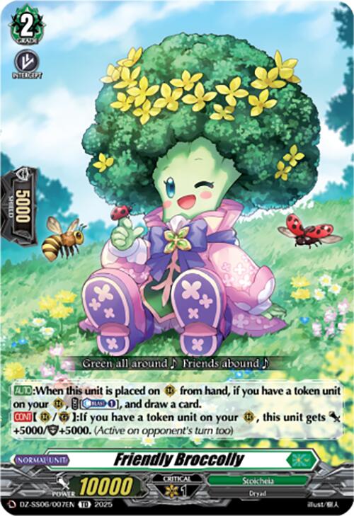 Image of Friendly Broccolly (DZ-SS06/007EN) [Master Deckset -Urara Haneyama-]