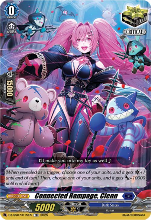 Image of Connected Rampage, Clenn (DZ-SS07/015EN) [Master Deckset -Michiru Hazama-]