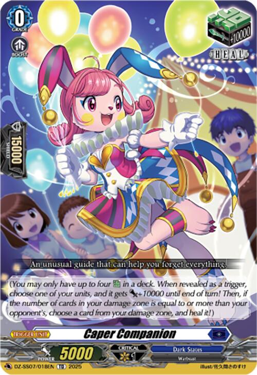 Image of Caper Companion (DZ-SS07/018EN) [Master Deckset -Michiru Hazama-]