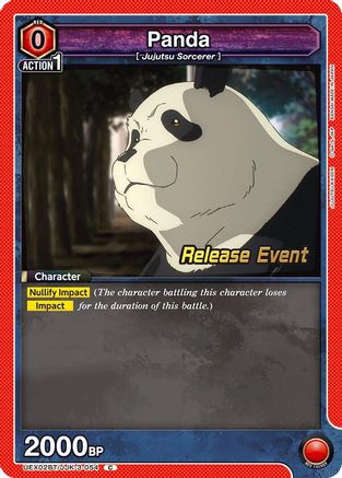 Image of Panda (UEX02BT/JJK-3-054) - UEX02BT Jujutsu Kaisen Vol2 Release Event Cards