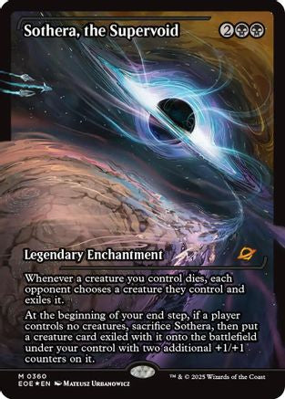 Image of Sothera, the Supervoid (Showcase) [Edge of Eternities]