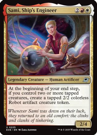 Image of Sami, Ship's Engineer [Edge of Eternities]
