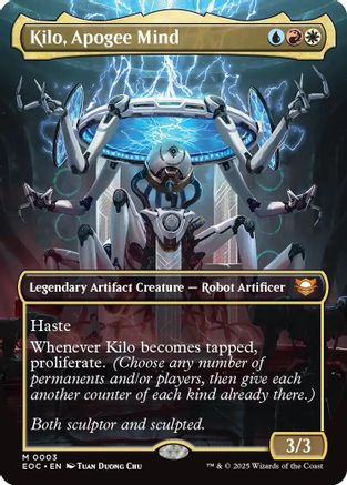 Image of Kilo, Apogee Mind (Borderless) [Edge of Eternities Commander]
