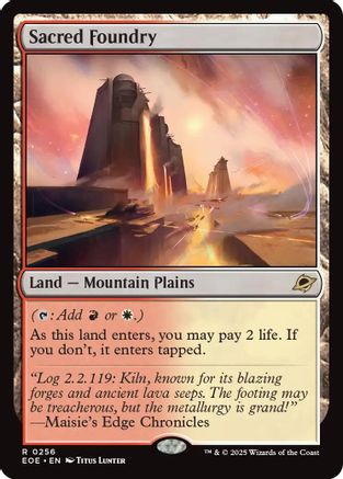 Image of Sacred Foundry [Edge of Eternities]
