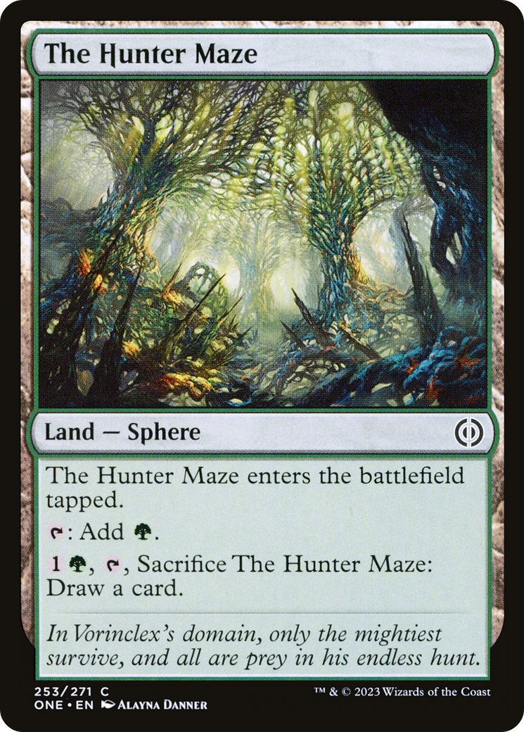 Image of The Hunter Maze [Phyrexia: All Will Be One]
