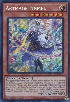 Image of Artmage Finmel [DUAD-EN009] Secret Rare