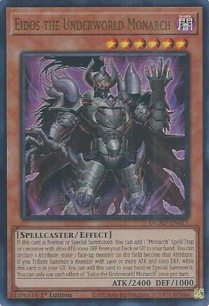 Image of Eidos the Underworld Monarch [DUAD-EN017] Ultra Rare