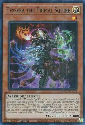 Image of Tessera the Primal Squire [DUAD-EN018] Super Rare