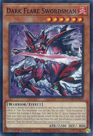 Image of Dark Flare Swordsman [DUAD-EN019] Common
