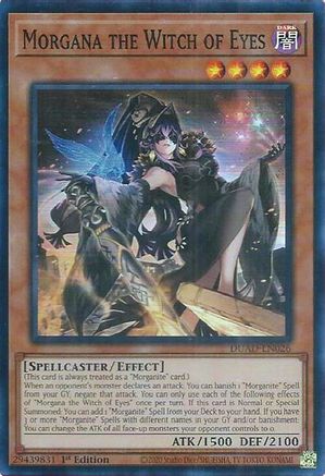 Image of Morgana the Witch of Eyes [DUAD-EN026] Super Rare