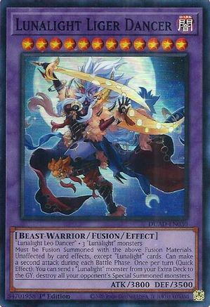 Image of Lunalight Liger Dancer [DUAD-EN030] Super Rare