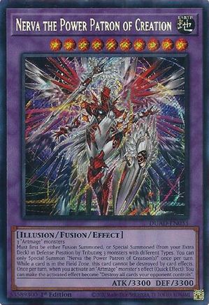 Image of Nerva the Power Patron of Creation [DUAD-EN033] Secret Rare