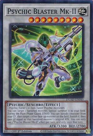 Image of Psychic Blaster Mk-II [DUAD-EN040] Super Rare