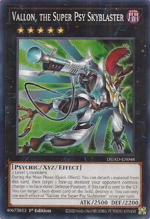 Image of Vallon, the Super Psy Skyblaster [DUAD-EN048] Common