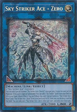 Image of Sky Striker Ace = Zero [DUAD-EN049] Secret Rare
