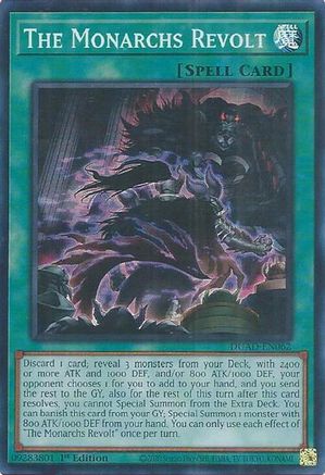 Image of The Monarchs Revolt [DUAD-EN062] Super Rare