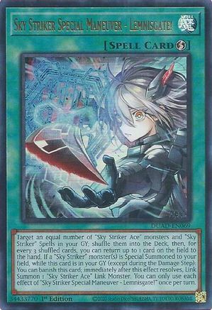 Image of Sky Striker Special Maneuver - Lemnisgate! [DUAD-EN069] Ultra Rare