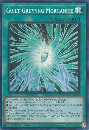 Image of Guilt-Gripping Morganite [DUAD-EN070] Super Rare
