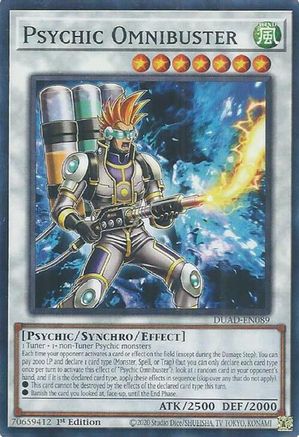 Image of Psychic Omnibuster [DUAD-EN089] Common