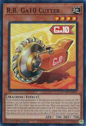 Image of R.B. Ga10 Cutter [DUAD-EN091] Super Rare