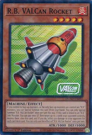 Image of R.B. VALCan Rocket [DUAD-EN092] Super Rare