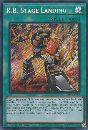 Image of R.B. Stage Landing [DUAD-EN096] Secret Rare
