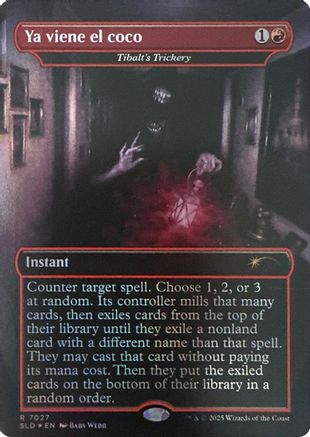 Image of Ya viene el coco - Tibalt's Trickery (Rainbow Foil) [Secret Lair Drop Series]