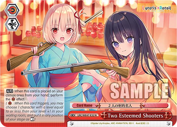 Image of Two Esteemed Shooters (LRC-WE47-E32 N) [Lycoris Recoil Premium Booster]