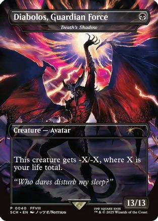 Image of Diabolos, Guardian Force - Death's Shadow [Standard Showdown Promos]