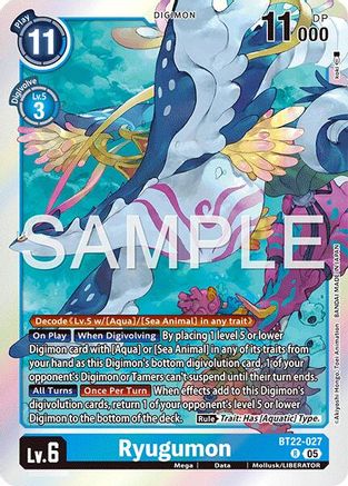 Image of Ryugumon [BT22-027] [Cyber Eden]